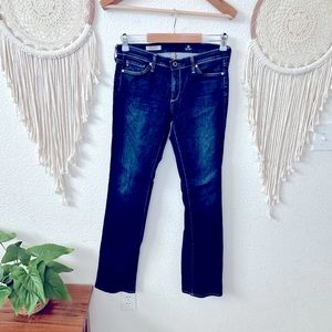 Adriano goldschmied dk wash ballad slim boot cut jeans 28 regular